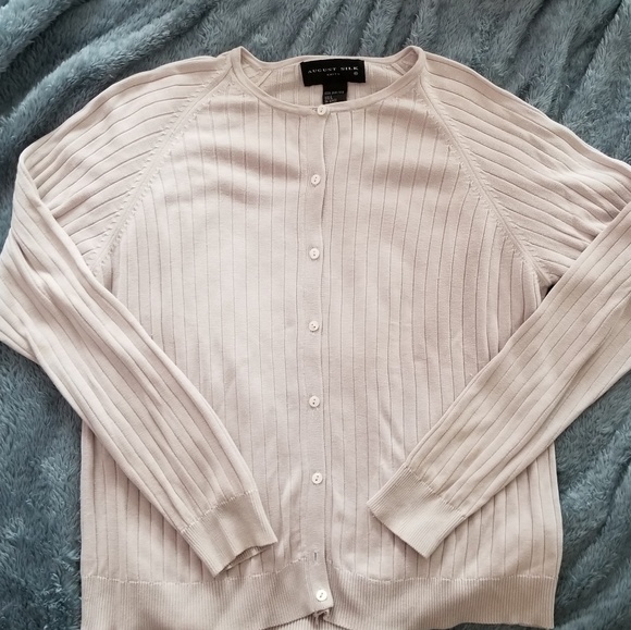 Silk cardigan - Picture 1 of 2